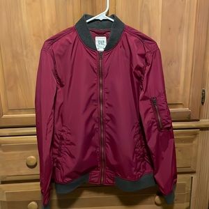 Medium Gap Red Bomber Jacket